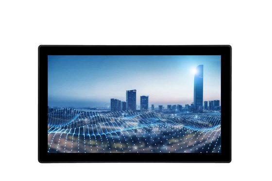 TFT a enfoncé le moniteur de contact le bâti DVI VGA GTG 25ms de mur de 32 pouces