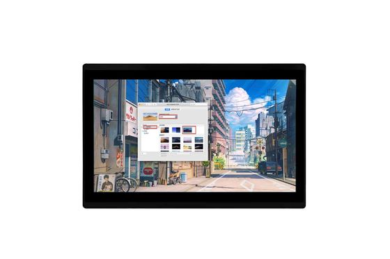 L'écran tactile de moniteur d'écran tactile d'Android Windows imperméabilisent 25ms GTG 15,6 »