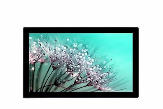 Contrôle de pouce OSD du moniteur 23,6 d'affichage à cristaux liquides de VESA Touch Screen Industrial