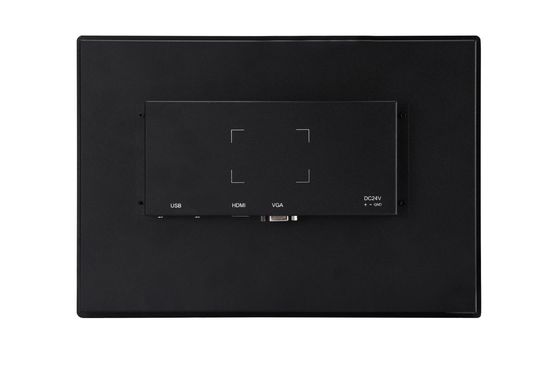 Pouce industriel ROHS de l'écran tactile 15,6 de moniteur d'affichage à cristaux liquides de VGA/DVI