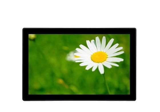 VGA a enfoncé le moniteur mince d'écran tactile d'écran tactile de moniteur de contact capacitif