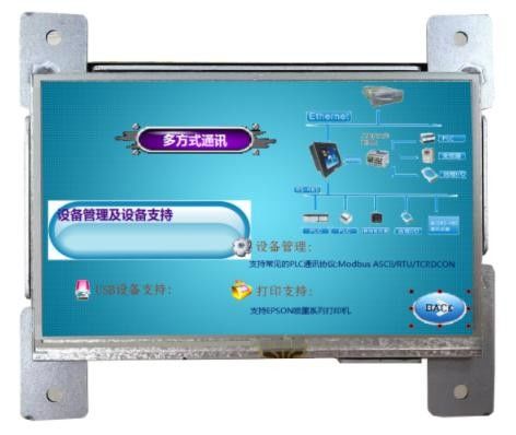 Petit affichage résistif de PLC de l'écran tactile HMI RS232 RS485 Smart