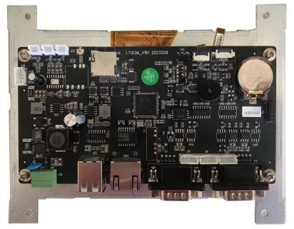 Pouce résistif TFT du moniteur 7 d'écran tactile de bâti de panneau a enfoncé