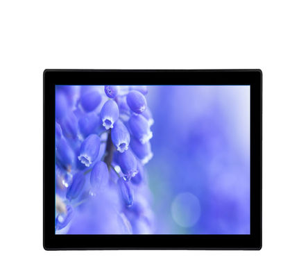 Les moniteurs d'écran de VESA Wall Mount Industrial Touch montrent le contrôle d'USB2.0 OSD